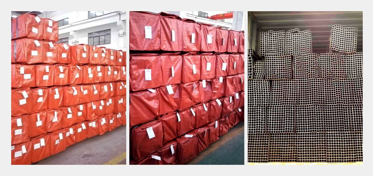 PRE-GALVANIZED-SQUARE-PIPE LOADING