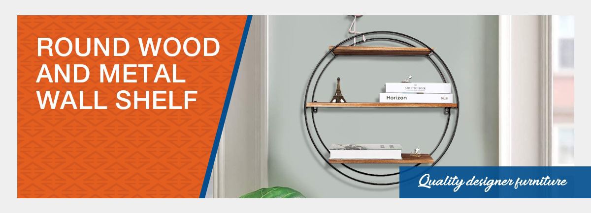 Round Wood And Metal Wall Shelf hbsinostar1 Round Wood And Metal Wall Shelf hbsinostar1