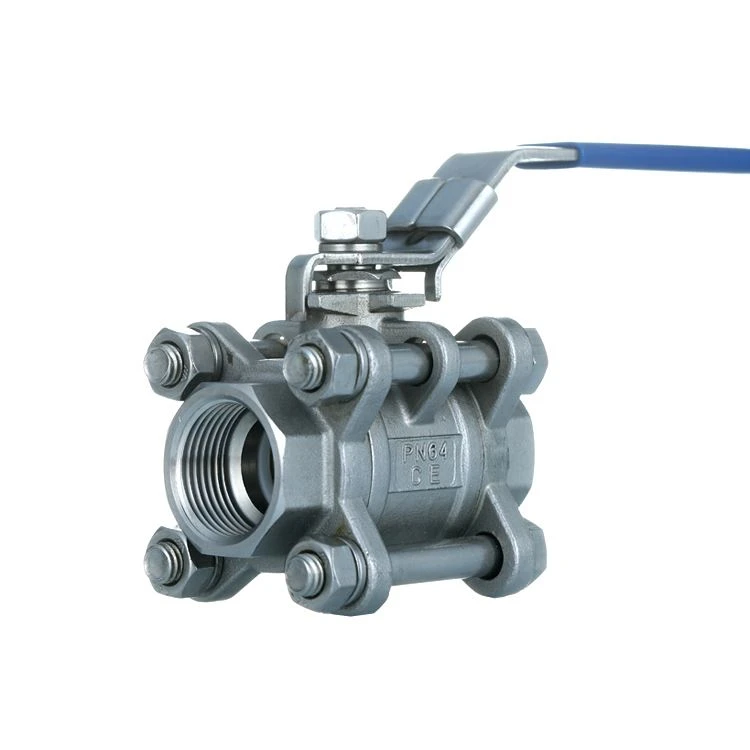 3PC Stainless Steel Ball Valve-