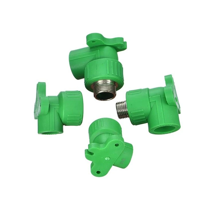 PPR Male Thread Elbow With Elbow Plate