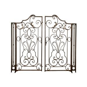 بوابات حديد مشغول مخصصة