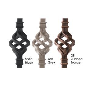 الدرابزينات الحديد الجوف الضخمة