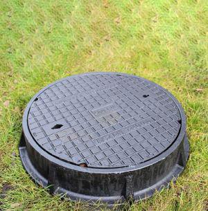 غطاء فتحة الإطار المستدير