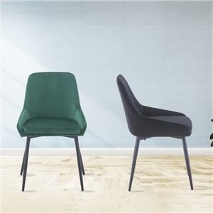 كراسي طعام مخملية قطيفة